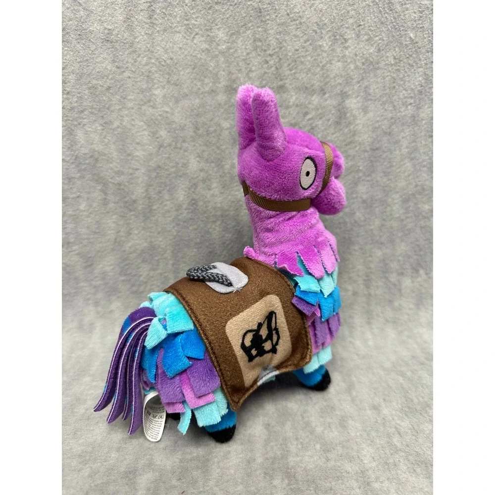 Fortnite Loot Llama Plush 8 Inch‎ Stuffed Animal Toy Purple Teal Blue 2018 Epic